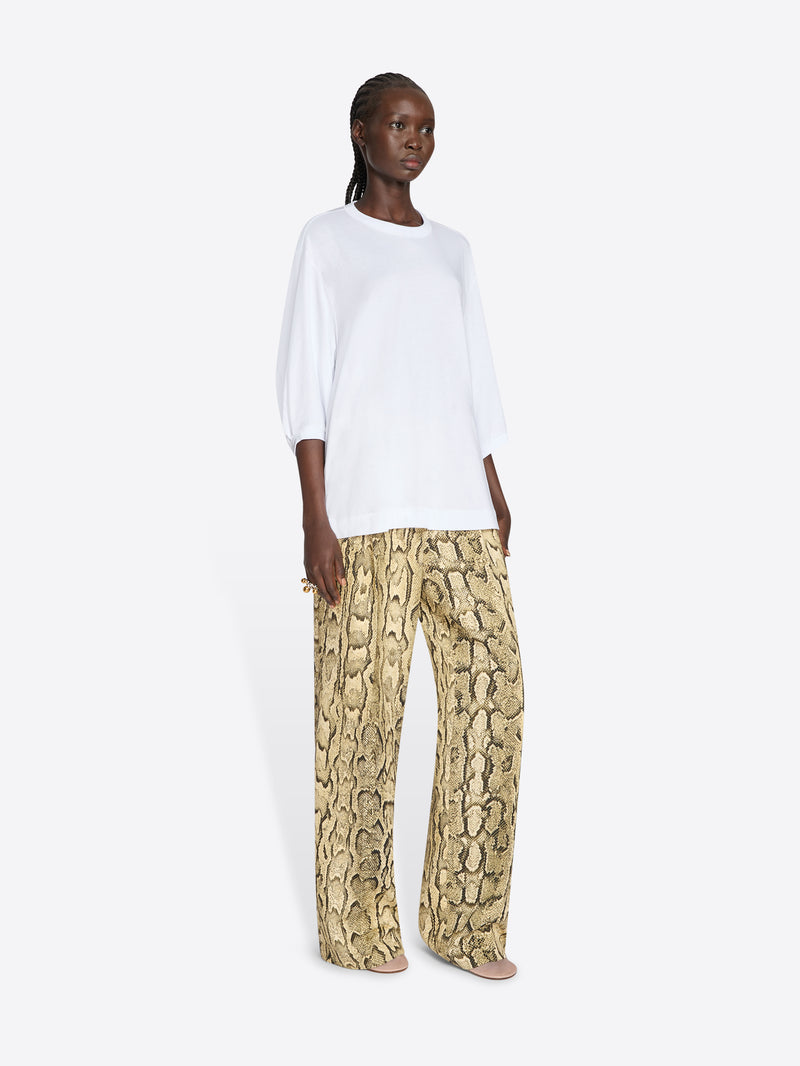 Dries Van Noten Balloon Sleeves Tee White