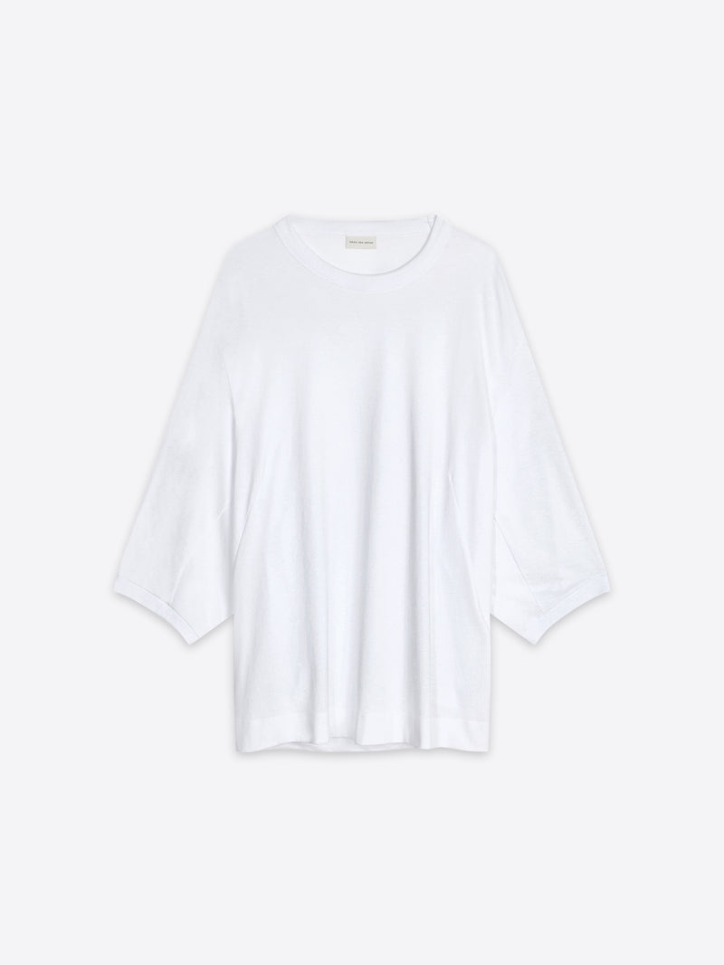 Dries Van Noten Balloon Sleeves Tee White