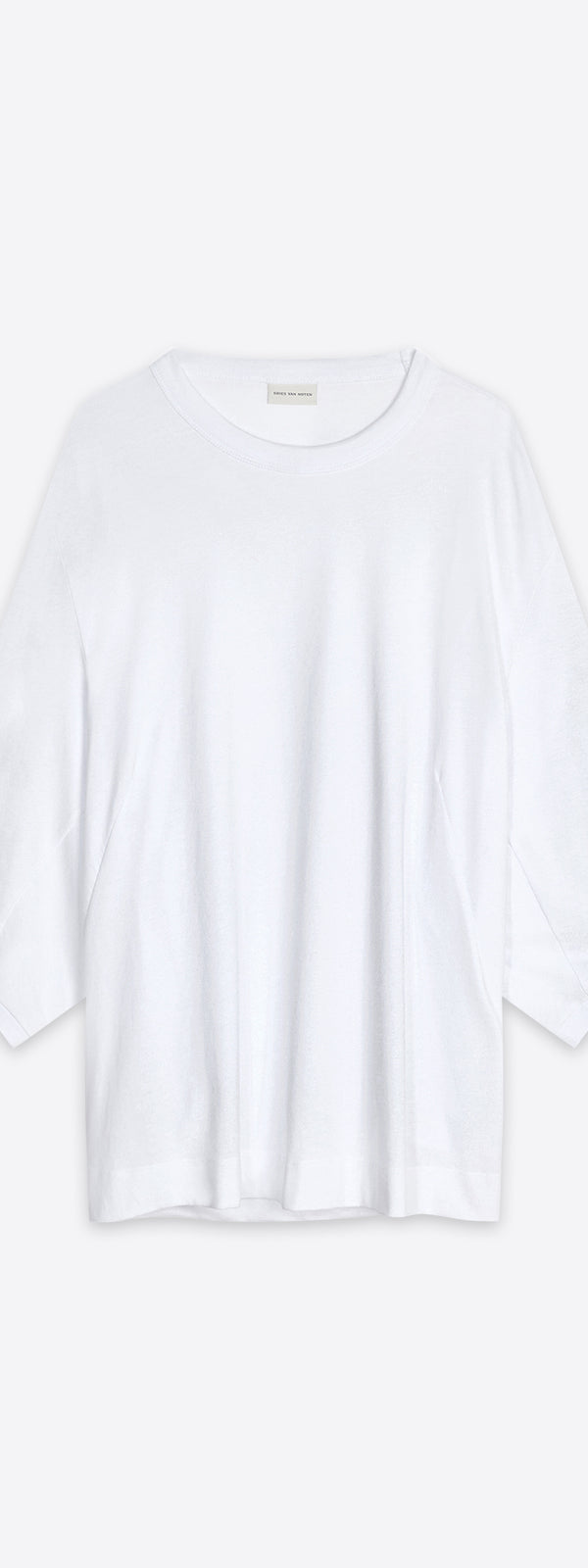 dries van noten Balloon sleeves tee white