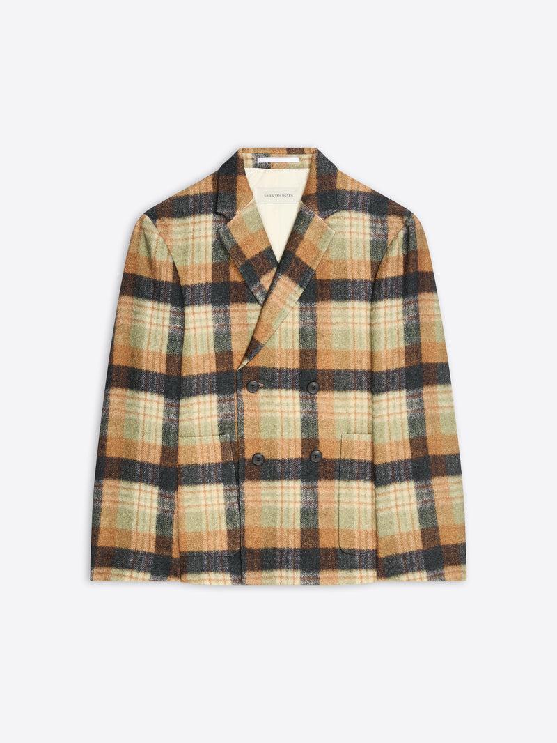 Dries Van Noten Boxy Wool Blazer OCRA