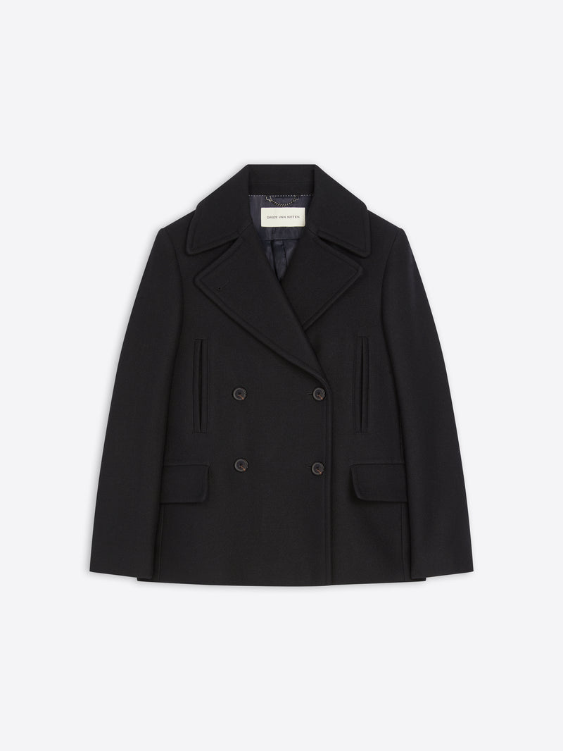 Dries Van Noten Caban Jacket BLACK