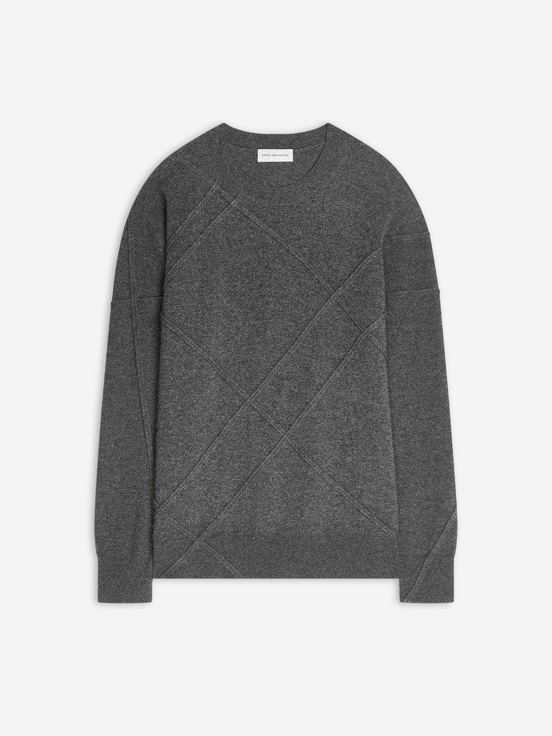 Dries Van Noten Cashmere Sweater DARK GREY
