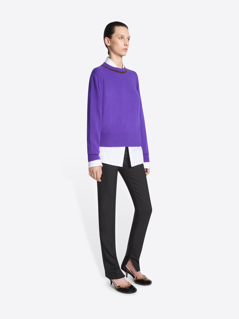 Dries Van Noten Cashmere Sweater PURPLE