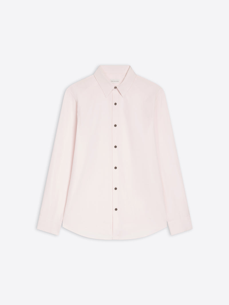 Dries Van Noten Classic Cotton Shirt ROSE