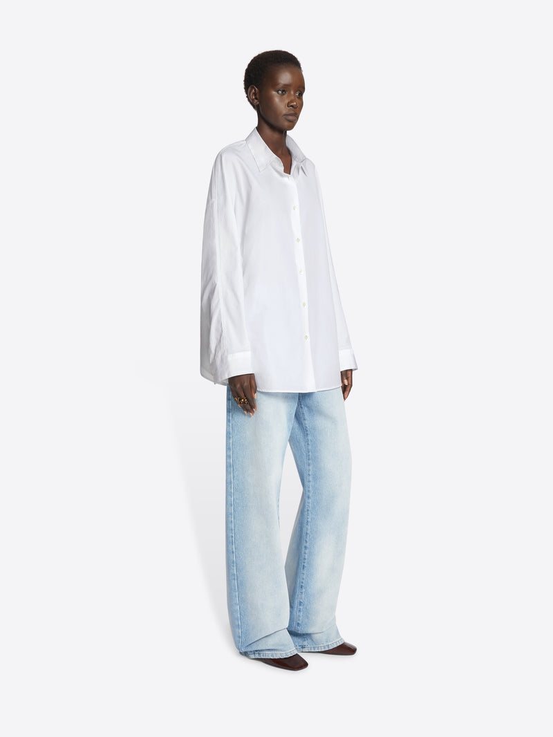 Dries Van Noten Cocoon Shirt White