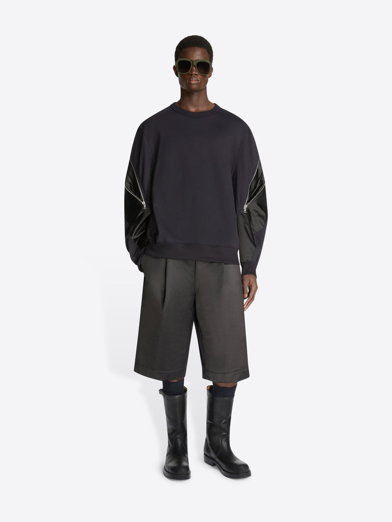 Dries Van Noten Contrast Sweat Shorts NAVY