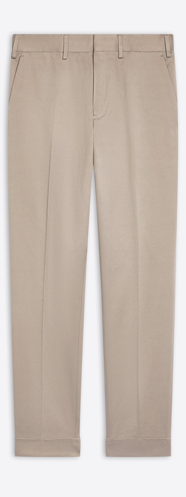 dries van noten Cuffed pants CEMENT