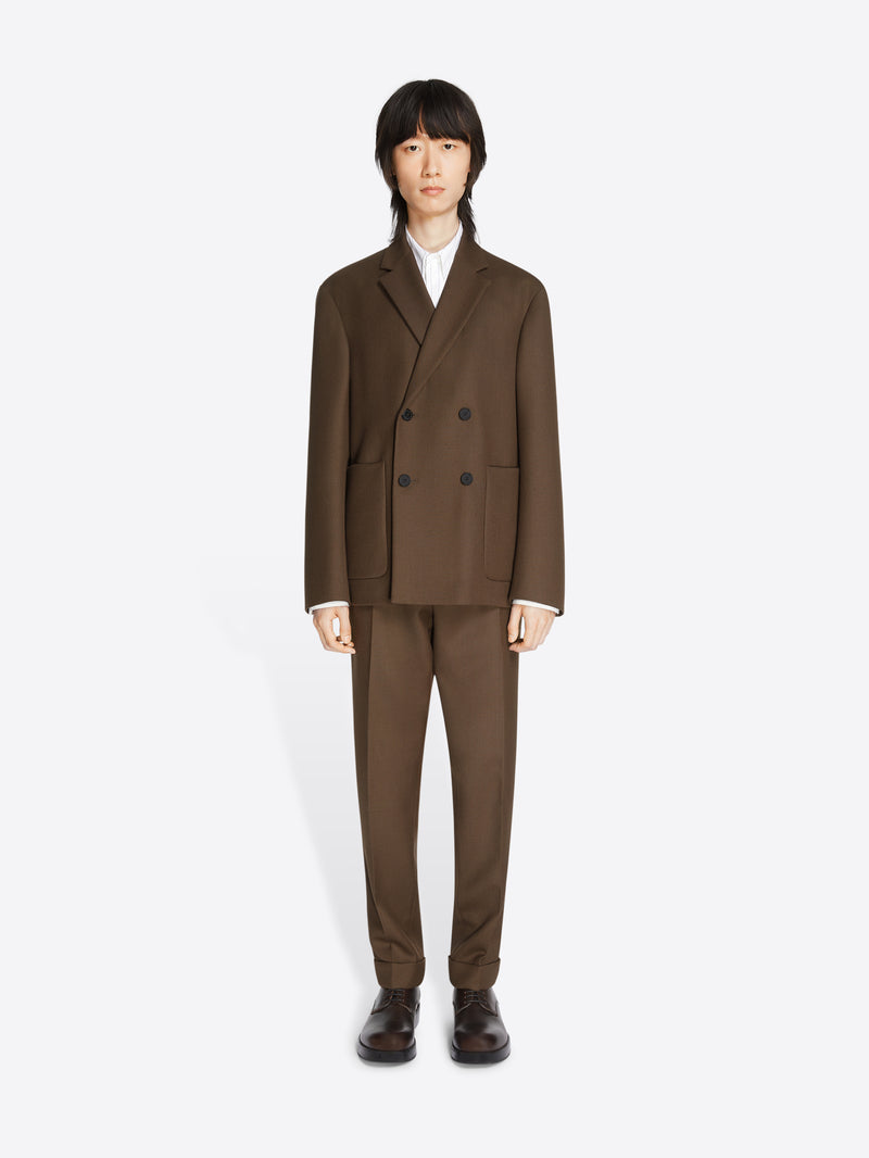 Dries Van Noten Cuffed Pants MUD