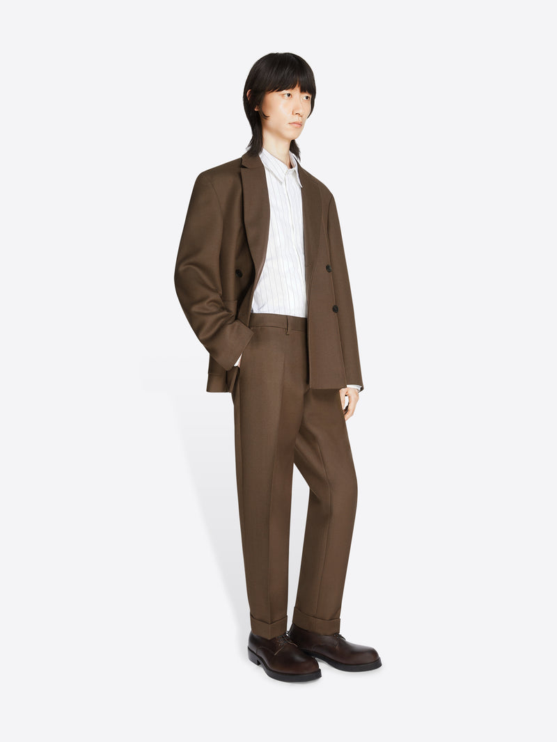 Dries Van Noten Cuffed Pants MUD