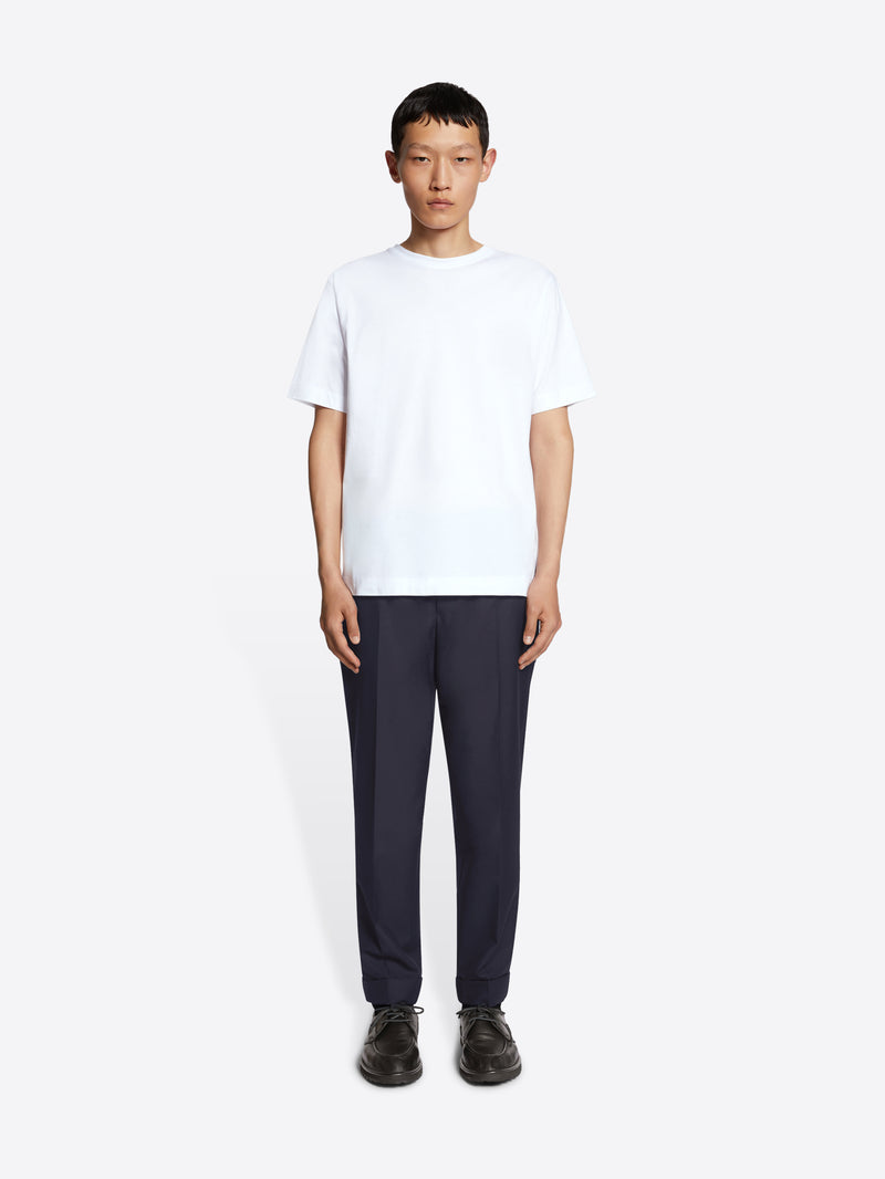 Dries Van Noten Cuffed Pants Navy