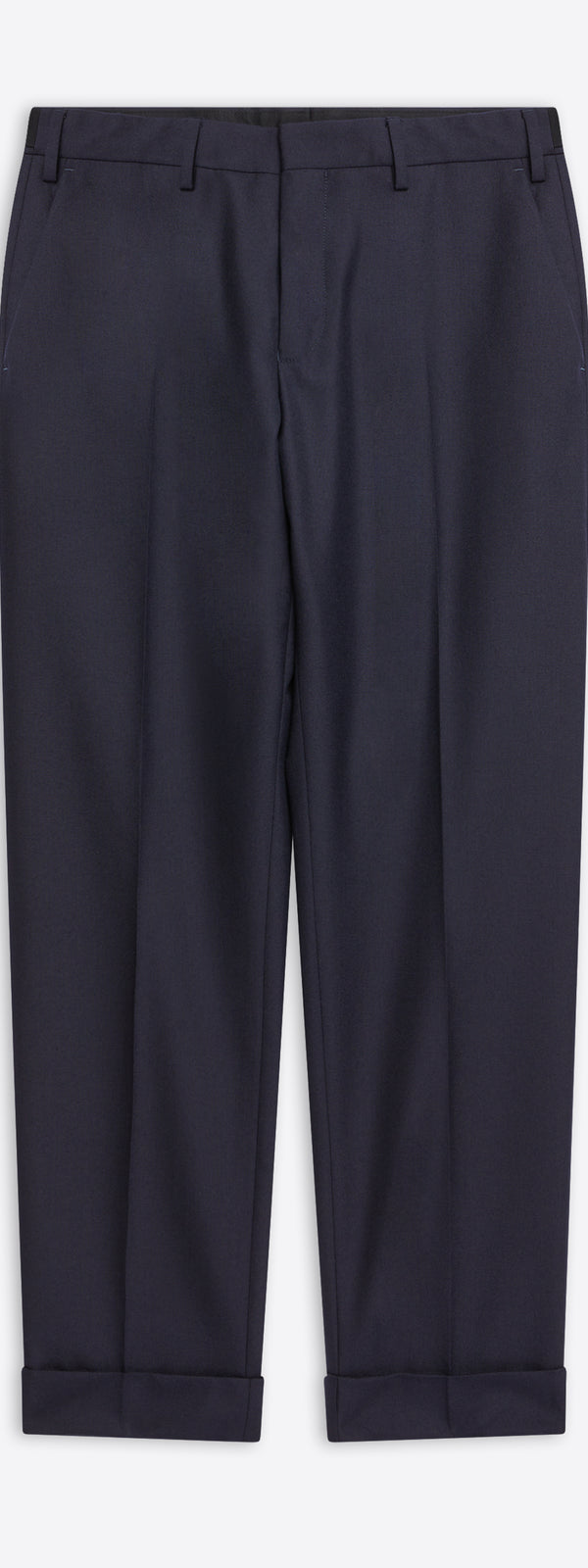 dries van noten Cuffed pants navy