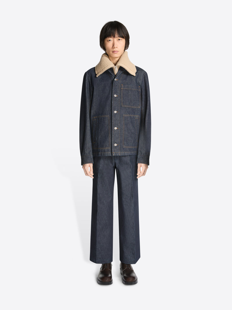 Dries Van Noten Denim Shirt Jacket INDIGO