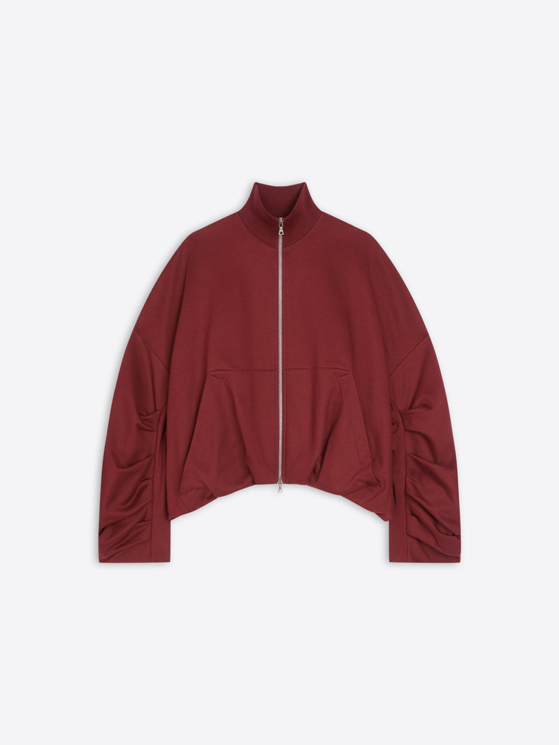 Dries Van Noten Draped Jersey Jacket RUBY