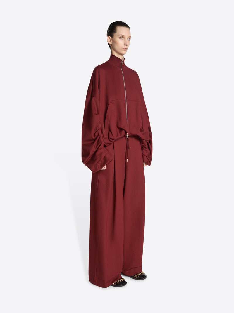 Dries Van Noten Draped Jersey Jacket RUBY