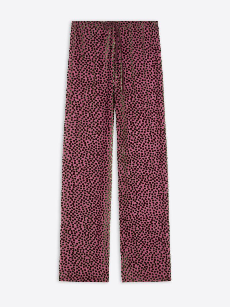 Dries Van Noten Elasticated Pants DARK PINK