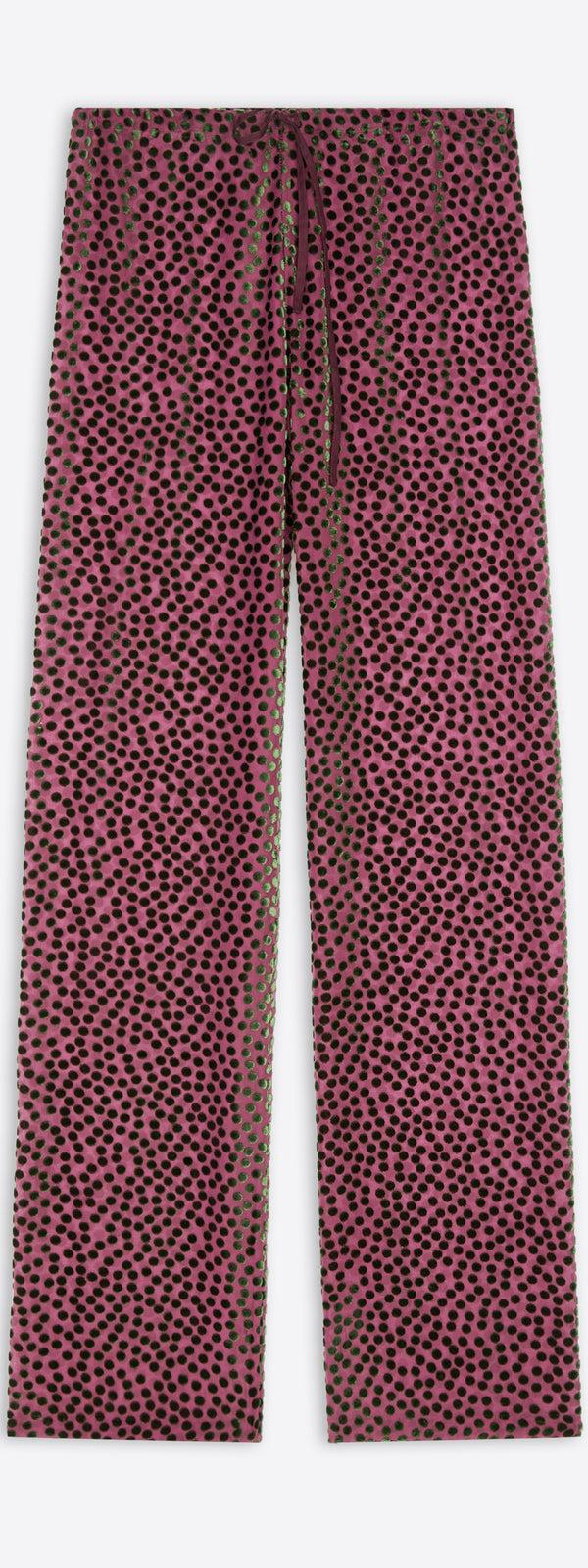 dries van noten Elasticated pants DARK PINK