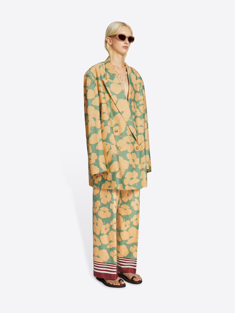 Dries Van Noten Elasticated Pants Mint