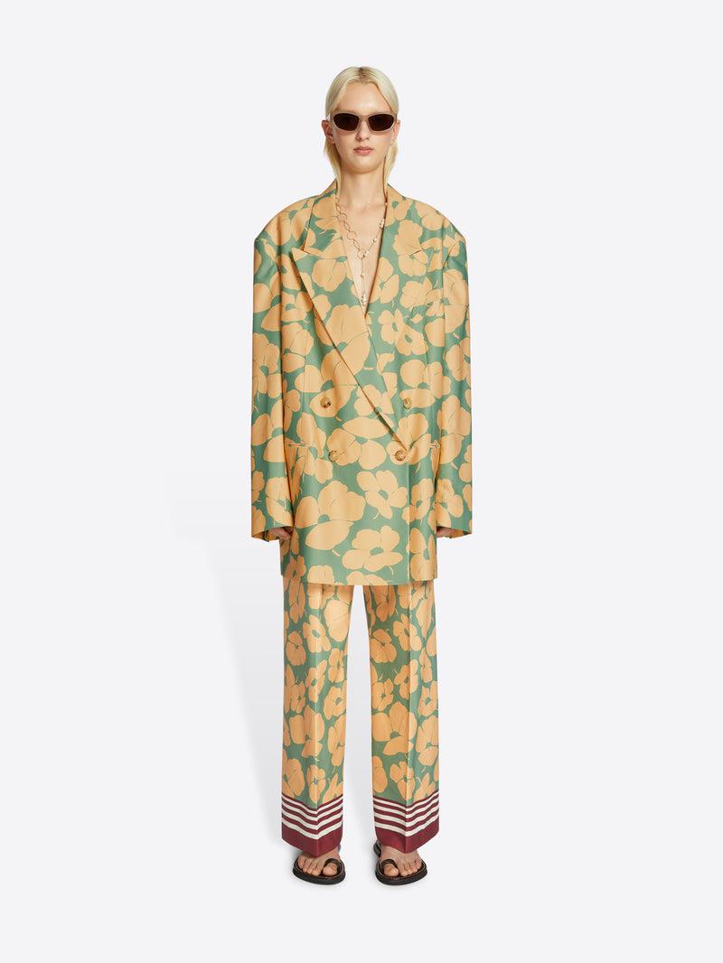 Dries Van Noten Elasticated Pants Mint