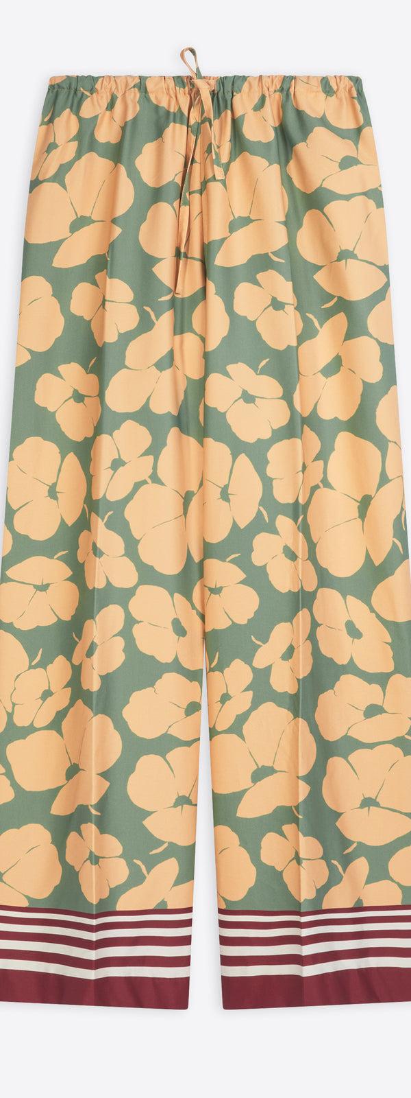 dries van noten Elasticated pants mint