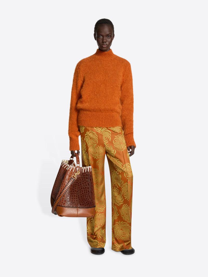 Dries Van Noten Elasticated Pants ORANGE