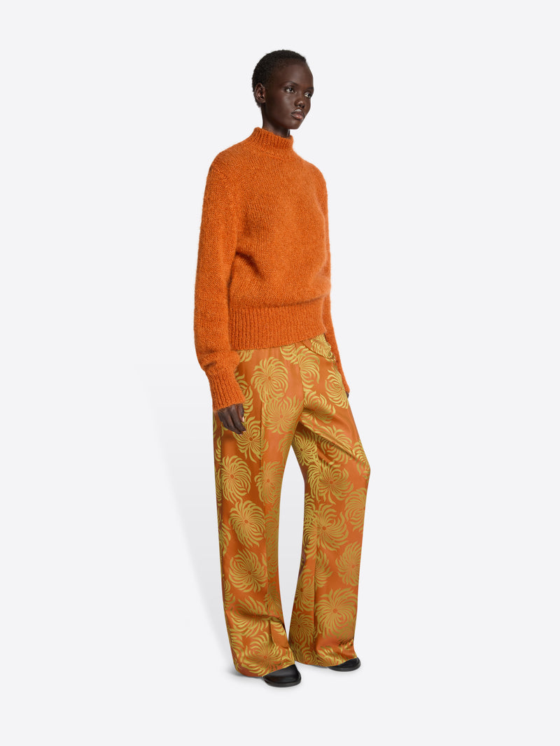 Dries Van Noten Elasticated Pants ORANGE