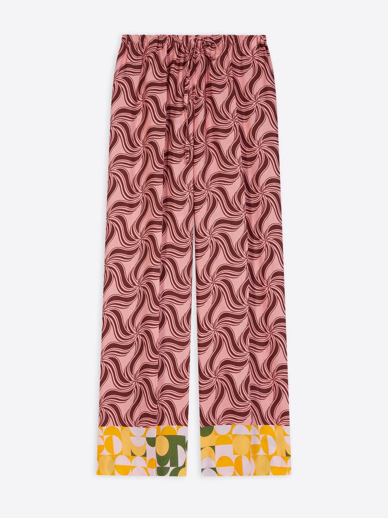Dries Van Noten Elasticated Pants Pink