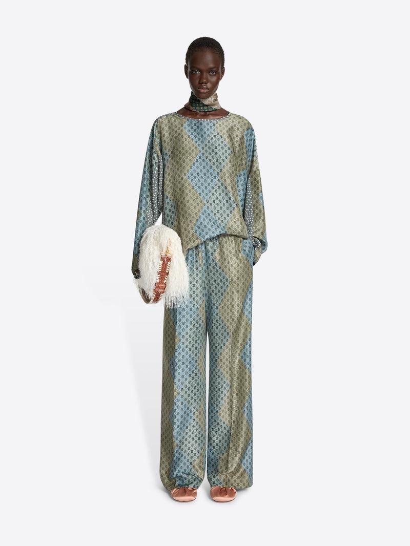 Dries Van Noten Elasticated Pants STONE
