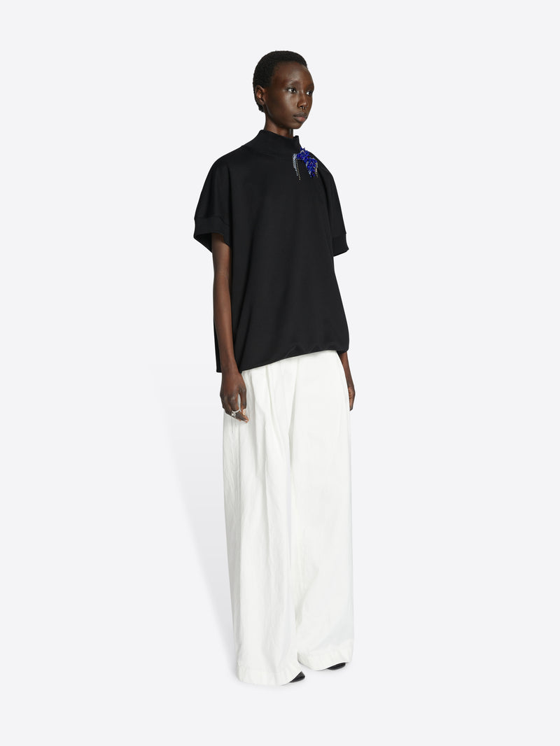 Dries Van Noten Elasticated Pants White