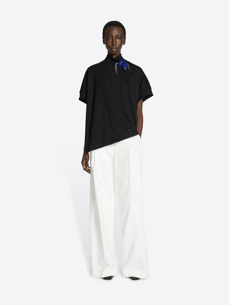 Dries Van Noten Elasticated Pants White