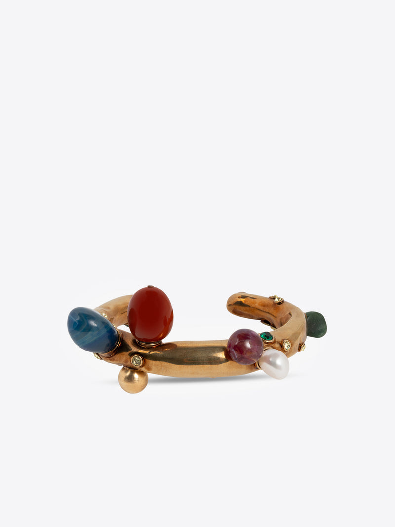 Dries Van Noten Embellished Bracelet Multi