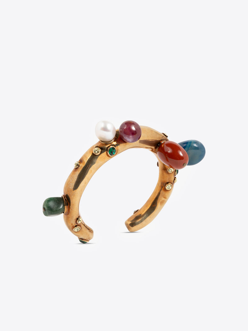 Dries Van Noten Embellished Bracelet Multi