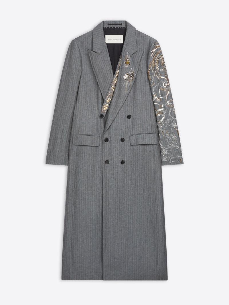 Dries Van Noten Embellished Coat Raf