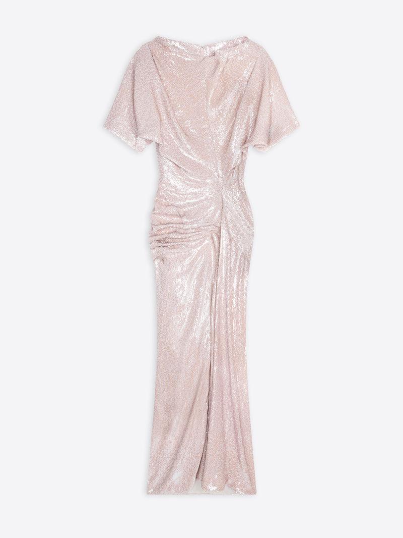 Dries Van Noten Embellished Dress Pink