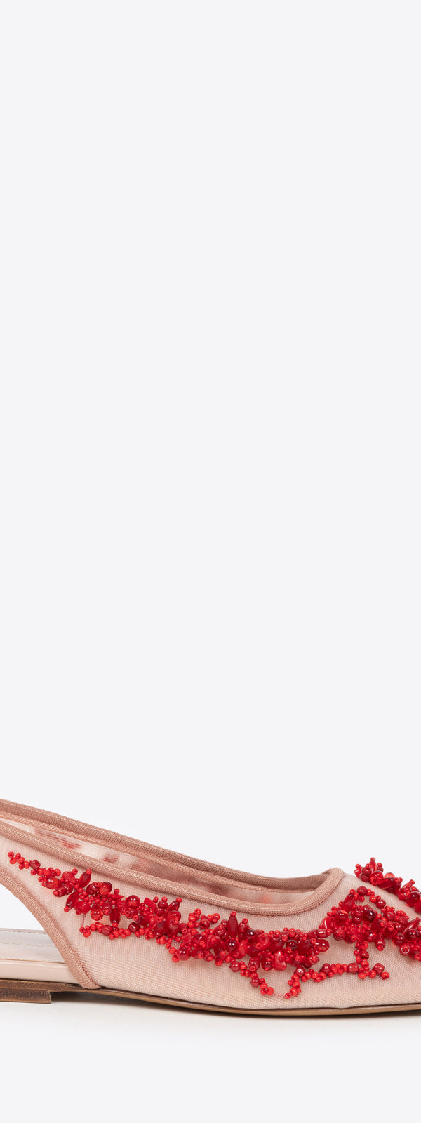 dries van noten Embellished flats blush
