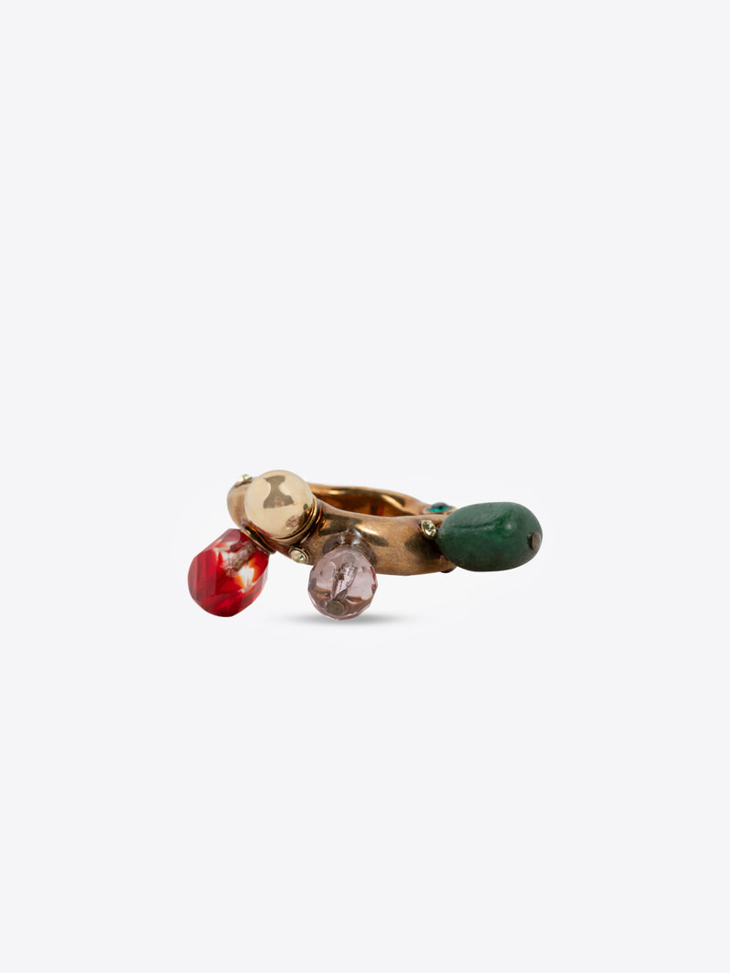 Dries Van Noten Embellished Ring Multi