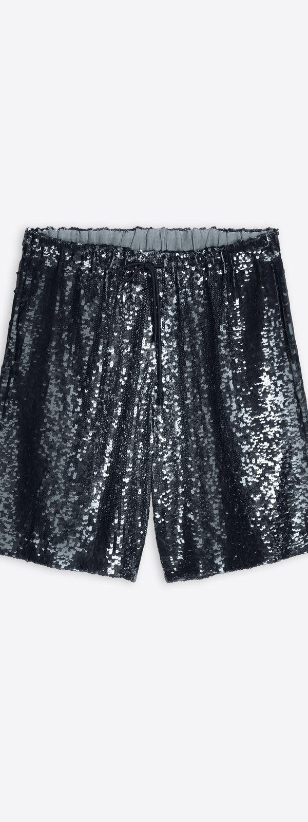 dries van noten Embellished shorts navy