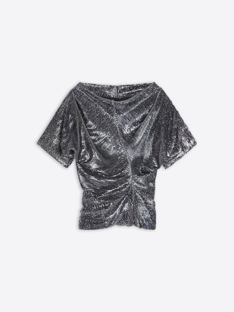 Dries Van Noten Embellished Top Anthracite