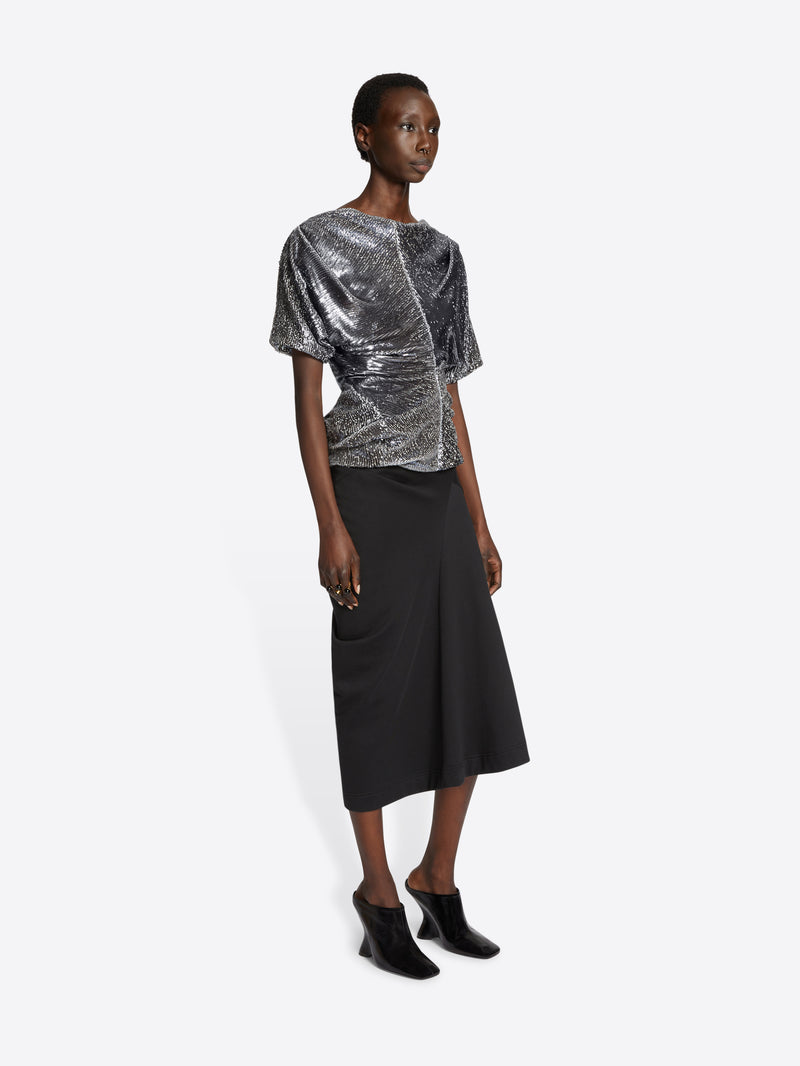 Dries Van Noten Embellished Top Anthracite