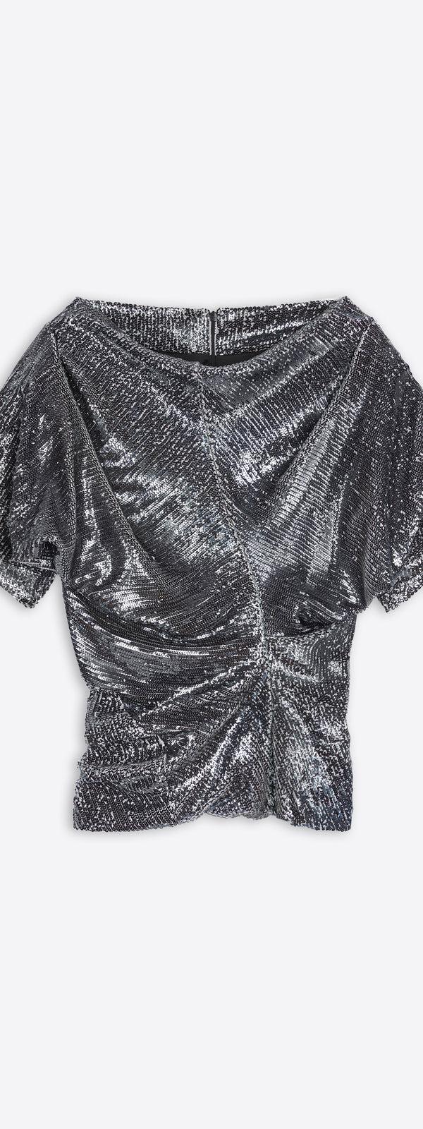 dries van noten Embellished top anthracite