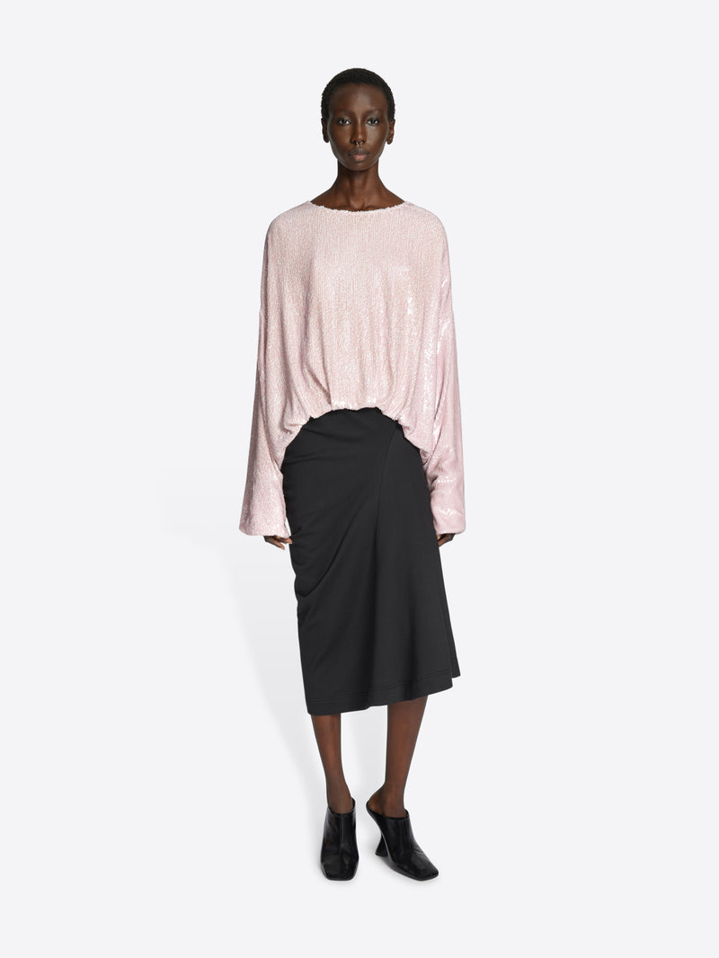 Dries Van Noten Embellished Top Pink