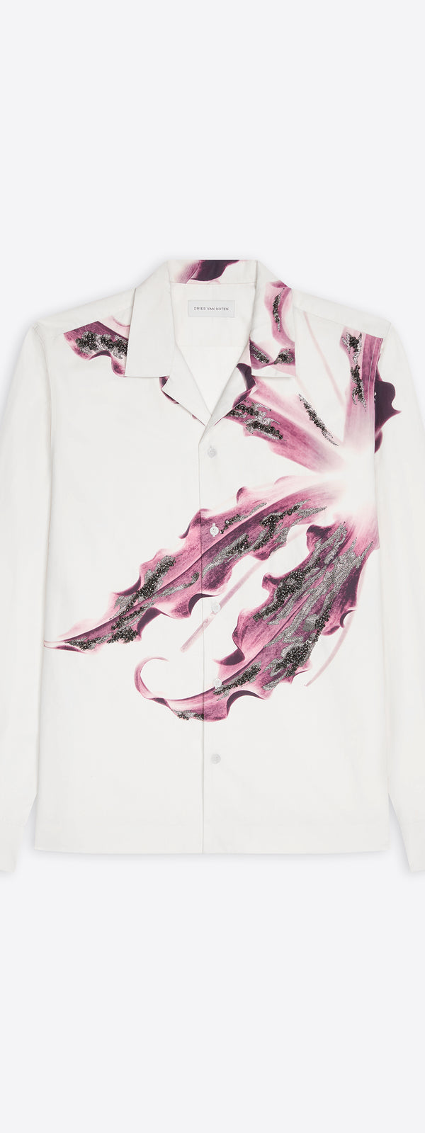 dries van noten Embroidered cotton shirt AUBER