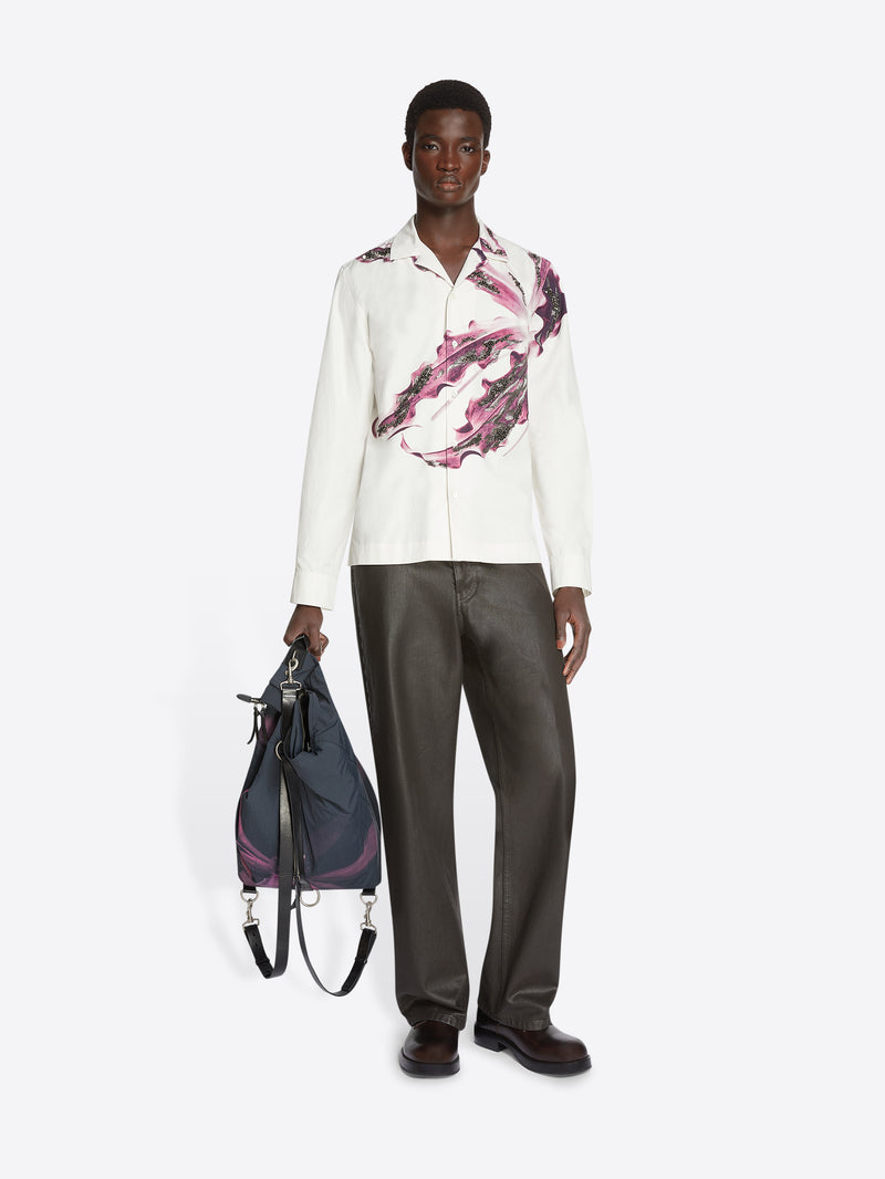 Dries Van Noten Embroidered Cotton Shirt AUBER