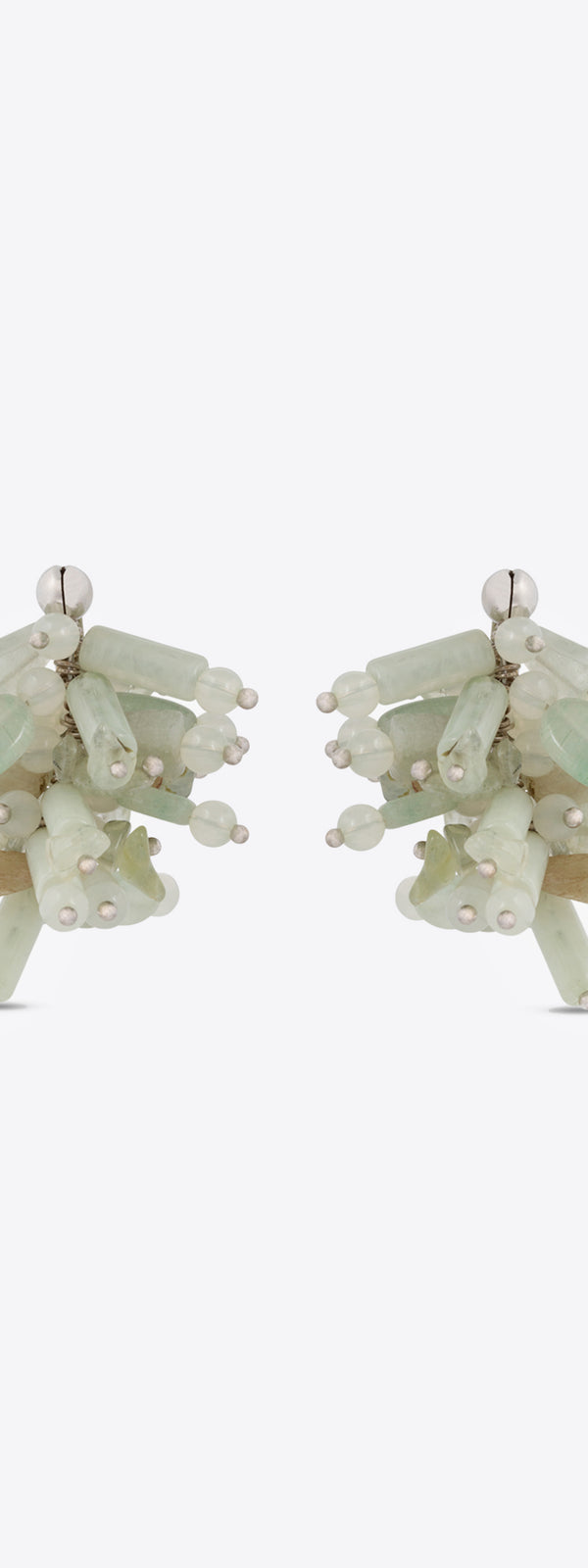 dries van noten Embroidered earrings PASTEL