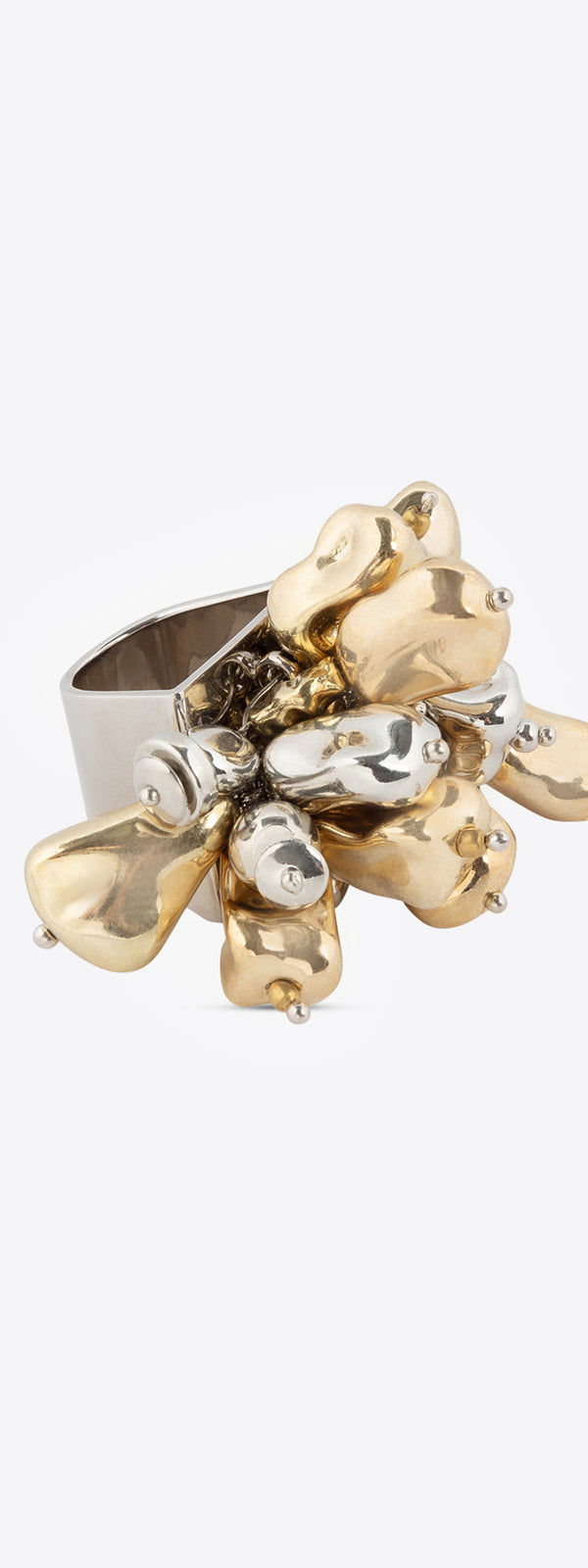 dries van noten Embroidered ring GOLD