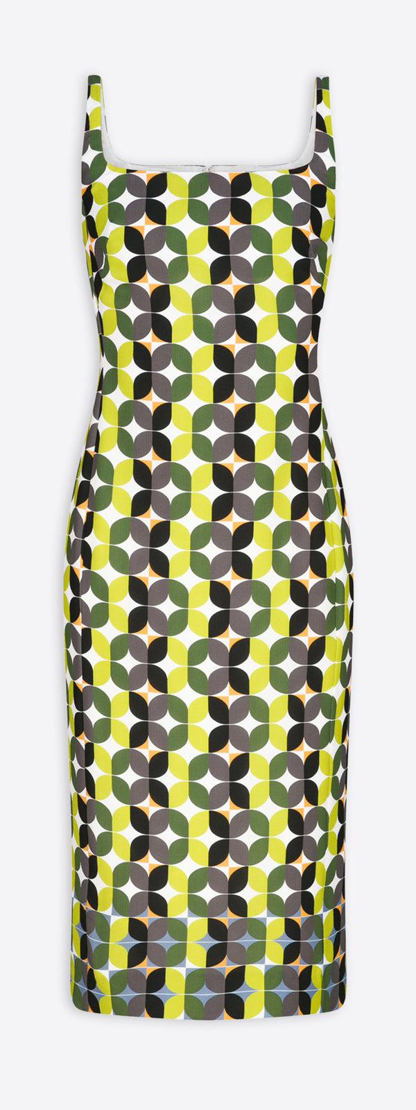 dries van noten Fitted dress green