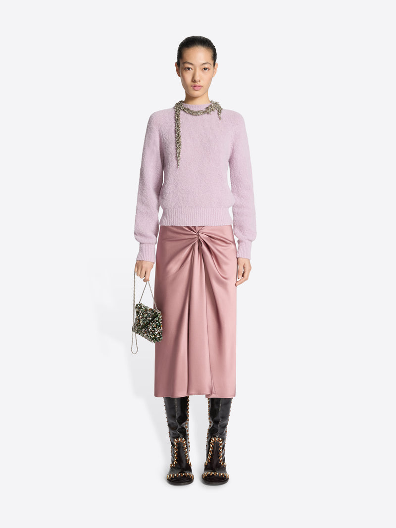 Dries Van Noten Fitted Sweater LILAC
