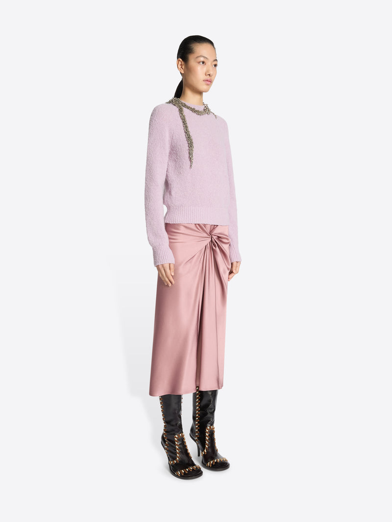 Dries Van Noten Fitted Sweater LILAC