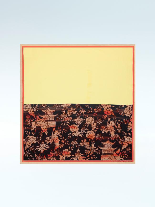 dries van noten Foulard Bitter Splash dessin l