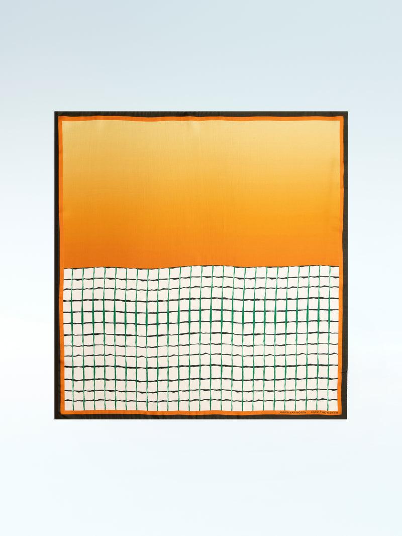 Dries Van Noten Foulard Rock The Myrrh Dessin A