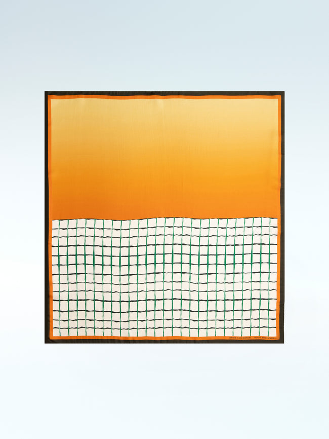 dries van noten Foulard Rock the Myrrh dessin a